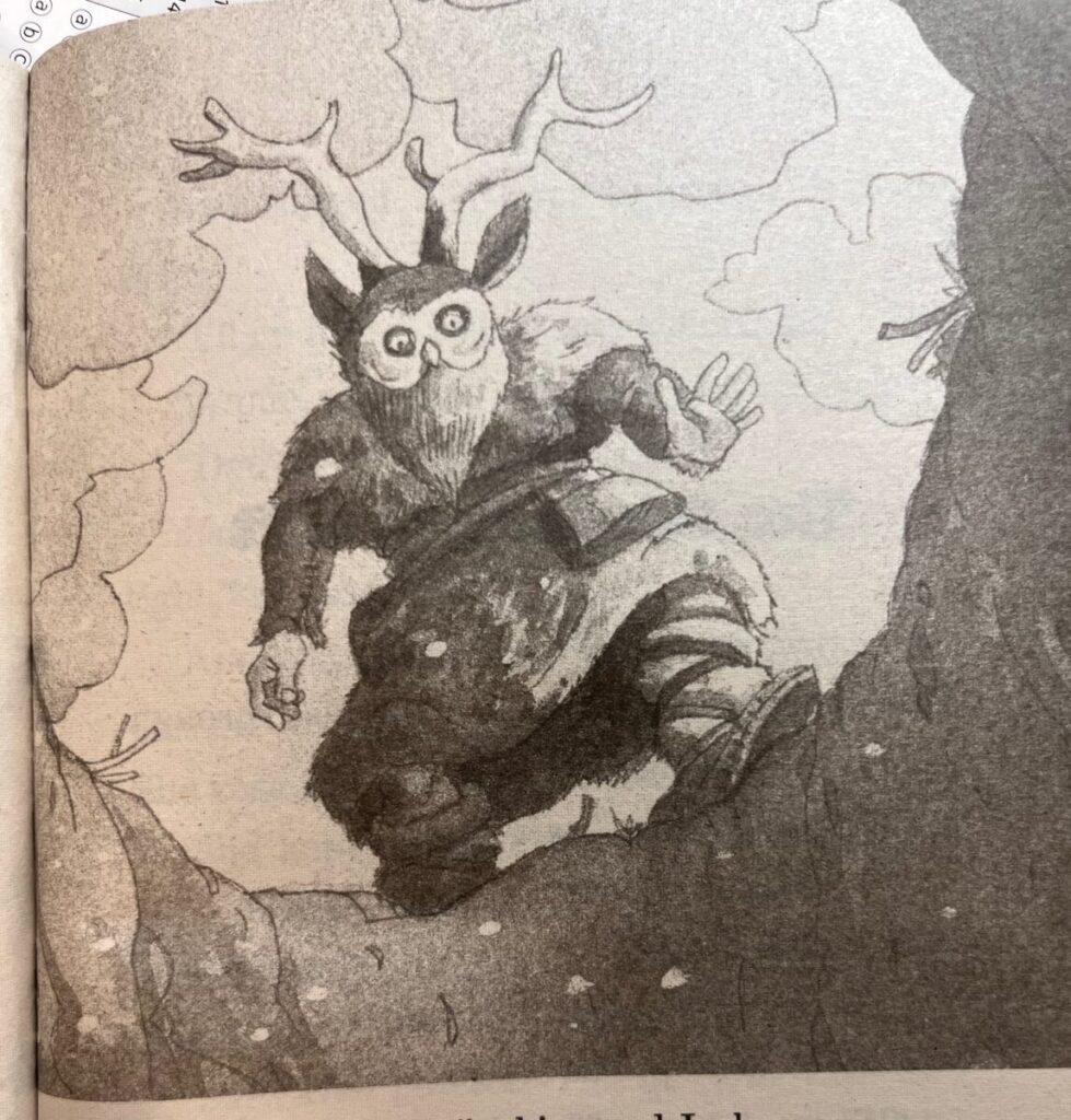 Magic Tree House 7권에서 빙하시대 마법사를 만나는 이미지