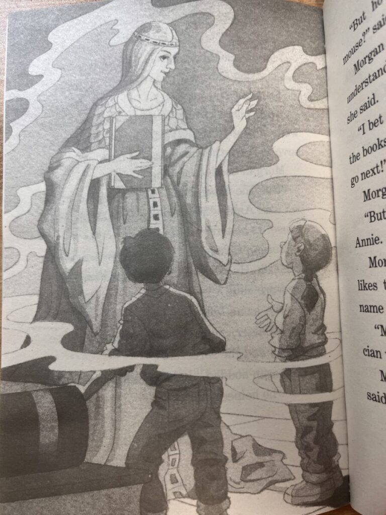 Magic Tree House8권에서 드디어 Morgan Le Fay를 만나게되는 잭과 애니