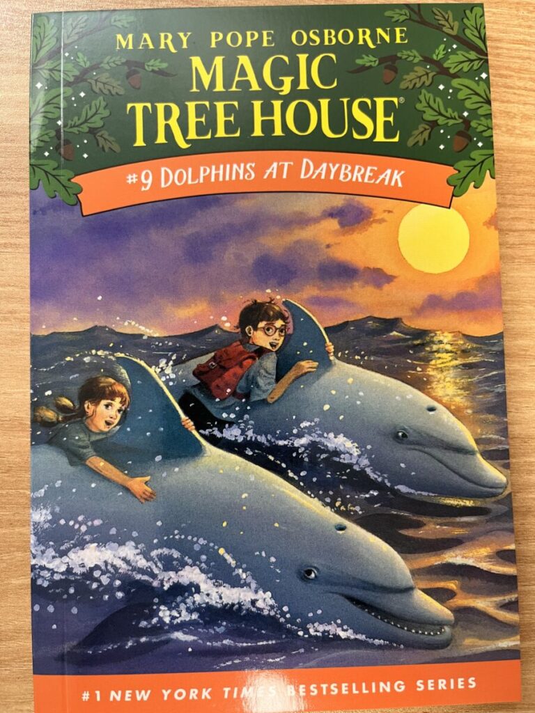 Magic Tree House 9권은 해양탐험이다.