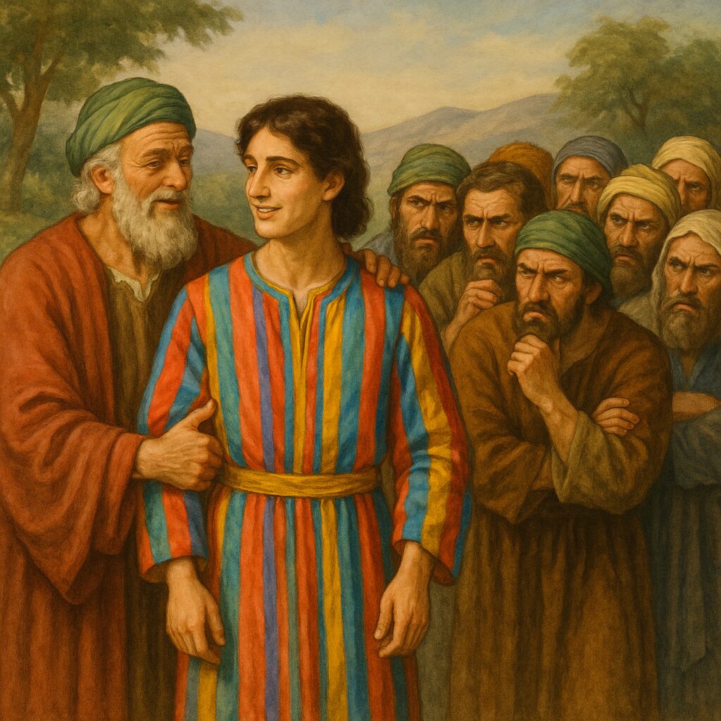 토라포션 9 봐예쉐브, 요셉과 형들의 관계를 나타내는 이미지