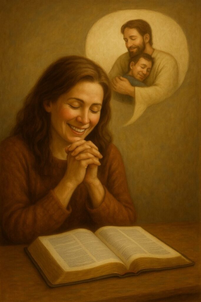 남편을 위한 기도 31일, 3일째에는 하나님께서 남편을 격려해주시도록 기도한다