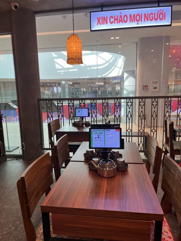 구의 맛집 이스트폴 맛집 깐깐의 내부 매장 모습