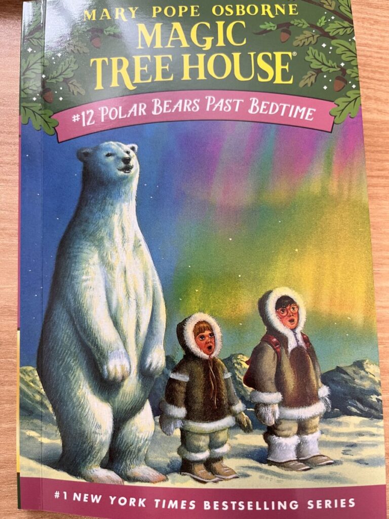 Magic Tree House 12권 표지를 참고용으로 사용한 이미지