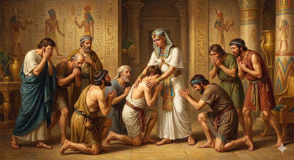 토라포션 11번째 주제는 바이가쉬이고 이 이야기의 중심이 되는 장면을 보여주는 이미지