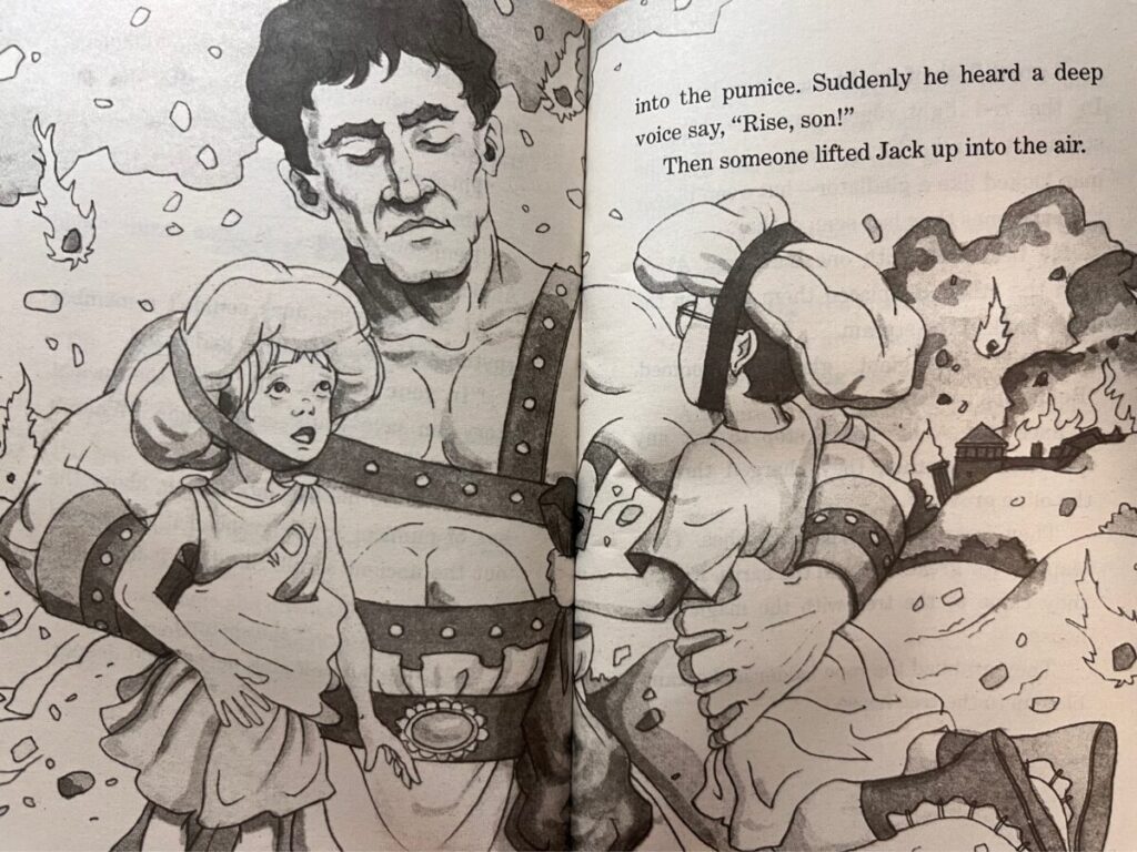 매직트리하우스13권의 페이지 이미지가 이해를 돕기 위해 사용되었음