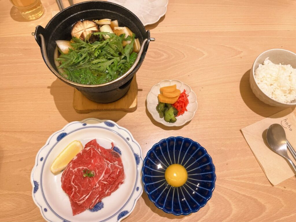 코엑스맛집 호호식당 스키야끼정식 이미지