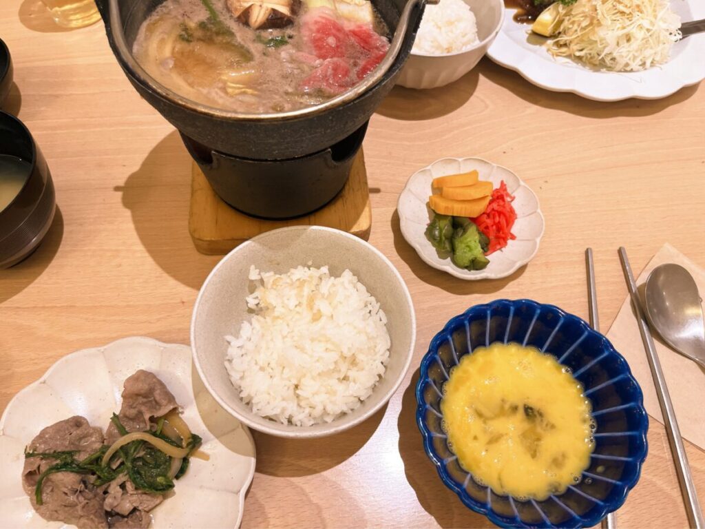 코엑스맛집 호호식당 스키야끼정식 이미지